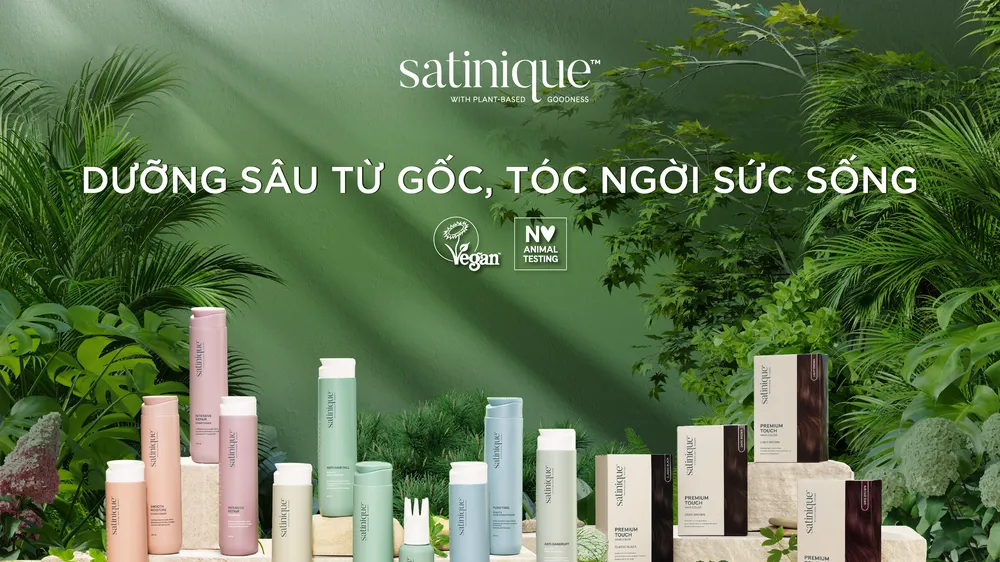 Amway Việt Nam ra mắt dòng sản phẩm chăm sóc tóc Satinique mới