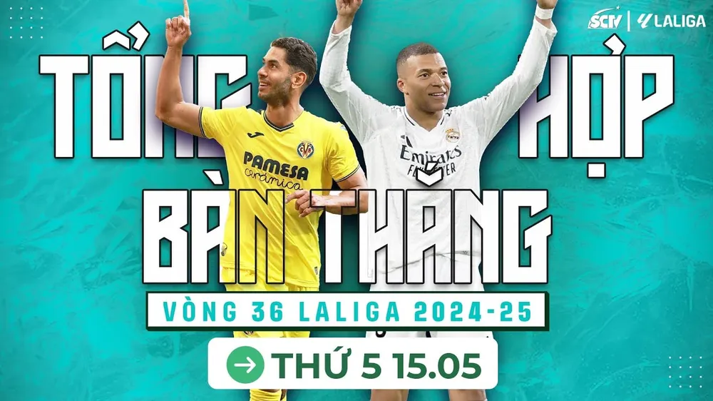Kylian Mbappe, Ayoze Perez tiếp tục góp mặt trong danh sách ghi bàn vòng 36 La Liga 2024/25
