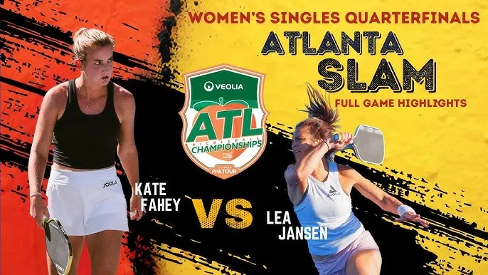 Kate Fahey vs Lea Jansen 11-3, 11-4: Fahey hạ Jansen dễ dàng, tiếp tục đối đầu Catherine Parenteau ở Bán kết Veolia Atlanta Pickleball Championships