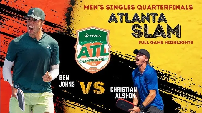 Ben Johns vs Christian Alshon 14-12, 11-8: Mất 63 phút 52 giây, Ben Johns hạ Alshon đầy đẳng cấp, vào Bán kết gặp Hunter Johnson vừa hạ Quang Dương
