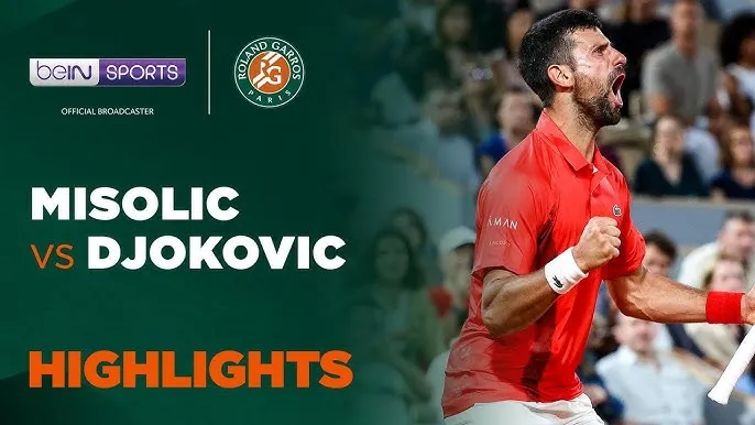 Filip Misolic vs Novak Djokovic 3-6, 4-6, 2-6: Sau 3 giờ 6 phút hạ Misolic, Djokovic gặp Cameron Norrie ở vòng 4 Roland Garros 2025