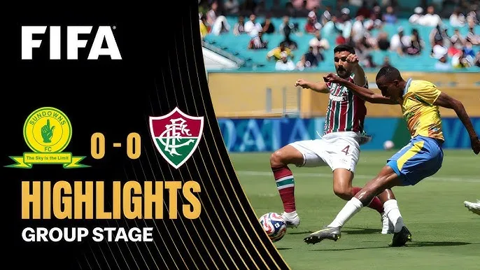 Mamelodi Sundowns vs Fluminense 0-0: Dàn công Arias, Cano, Canobbio bế tắc, Fluminense bị Dortmund soán ngôi đầu bảng, gặp Inter ở vòng knock-out FIFA Club World Cup 2025