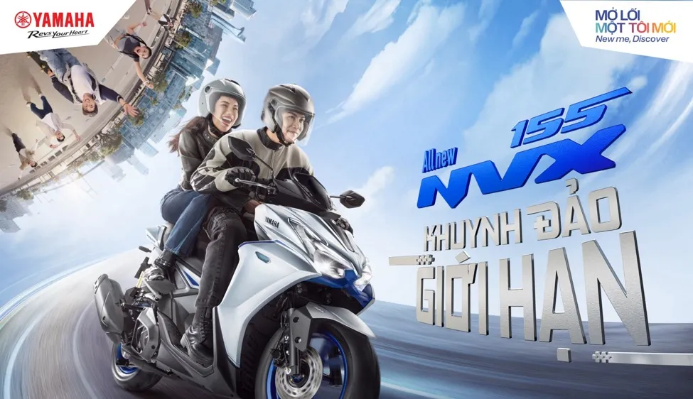 Yamaha Motor Việt Nam ra mắt xe tay ga thể thao mới Yamaha NVX 2025 với tinh thần “khuynh đảo giới hạn”