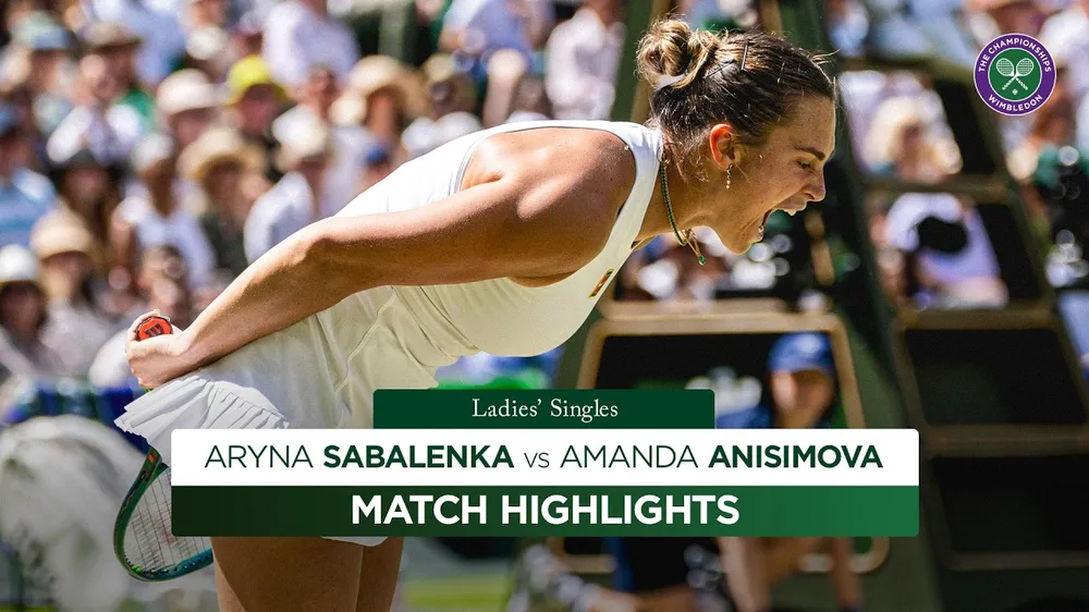 Aryna Sabalenka vs Amanda Anisimova 4-6, 6-4, 4-6: Tâm điểm set 3, Sabalenka đoạt 2 break-point, nhưng Anisimova xuất sắc giành vé chung kết Wimbledon 2025