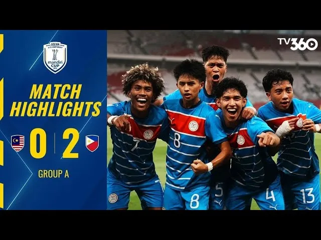 U23 Malaysia vs U23 Philippines 0-2: Mariona dọn cỗ, Banatao đệm bóng cận thành mở tỷ số, Dalapo kiến tạo điệu nghệ, Banatao ghi cú đúp ngày xuất quân