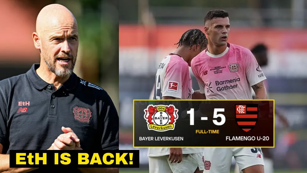 U20 Flamengo vs Bayer Leverkusen 5-1: Lorran sớm mở bàn, Arthur phản lưới nhà, Matheus Goncalves, Pedro Leao, Gusttavo gieo ác mộng ngày ra mắt tâm HLV Erik Ten Hag 