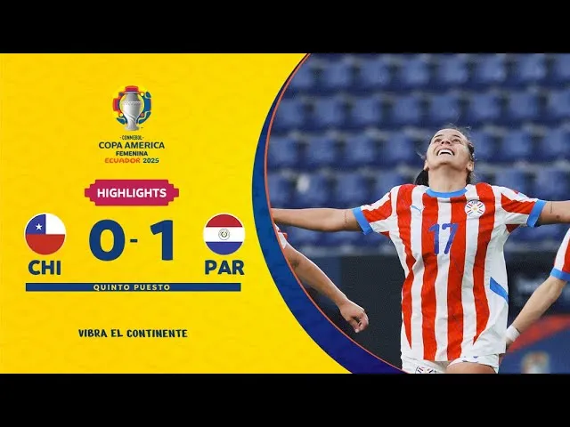 Chile vs Paraguay 0-1: Arrieta Gomez kịp tỏa sáng phút bù giờ thứ 2, Paraguay về vị trí thứ 5 giải Copa Amarica Femenina 2025