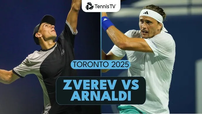 Alexander Zverev vs Matteo Arnaldi 6-7 (5-7), 6-3, 6-2: Kịch tính hiệp đầu, Zverev ngược dòng thắng Arnaldi, giành vé vòng 4 Canadian Open 2025