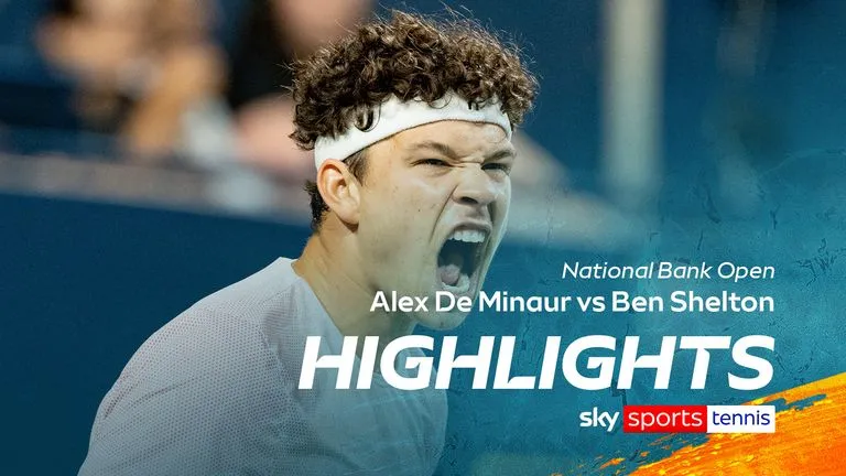 Alex de Minaur vs Ben Shelton 3-6, 4-6: Dễ dàng vượt qua Minaur, Shelton chạm trán Taylor Fritz ở bán kết ATP 1000 Canadian Open 2025