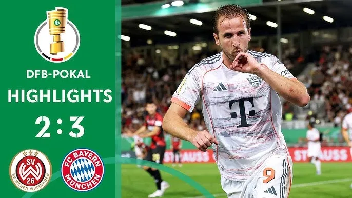 Wehen-Wiesbaden vs Bayern Munich 2-3: Fatih Kaya lập công nhưng Harry Kane tỏa sáng cú đúp, Michael Olise góp công chiến thắng suýt sao ở DFB-Pokal 
