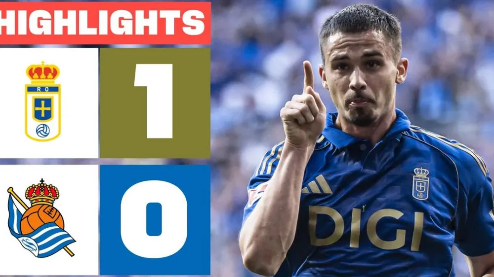 Real Oviedo vs Sociedad 1-0: Haissem Hassan chuyền ngang, Leander Dendoncker đệm bóng cận thành, tân binh Oviedo có chiến thắng lịch sử tại La Liga