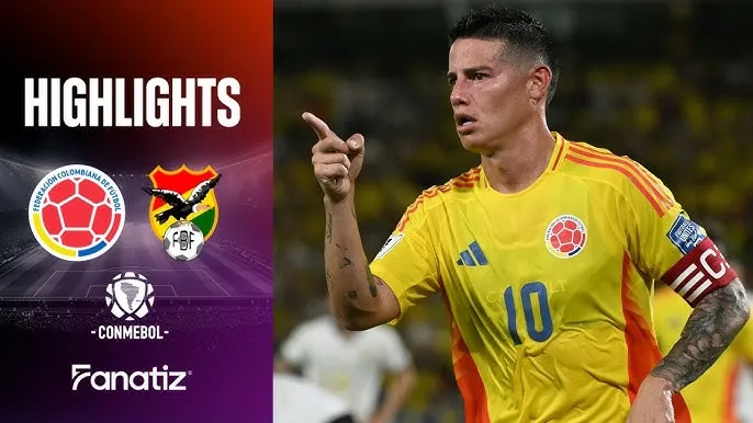 Colombia vs Bolivia 3-0: James Rodriguez đệm bóng cận thành khai bàn, Jhon Cordoba, Fernando Quintero lần lượt chốt hạ chiến thắng