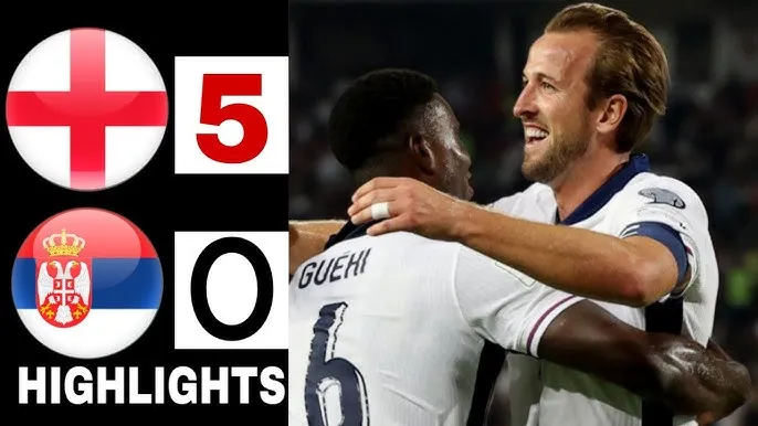 Serbia vs Anh 0-5: Harry Kane khai bàn, Madueke, Konsa, Guehi đua tài phá lưới, Rashford chốt hạ chiến thắng 5 sao trên chấm penalty