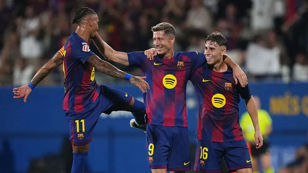 Vòng 4 La Liga, bùng nổ 29 bàn thắng, Lopez, Raphinha, Lewandowski đua tài ghi cú đúp, Mbappe, Guler cũng góp mặt danh sách ghi bàn