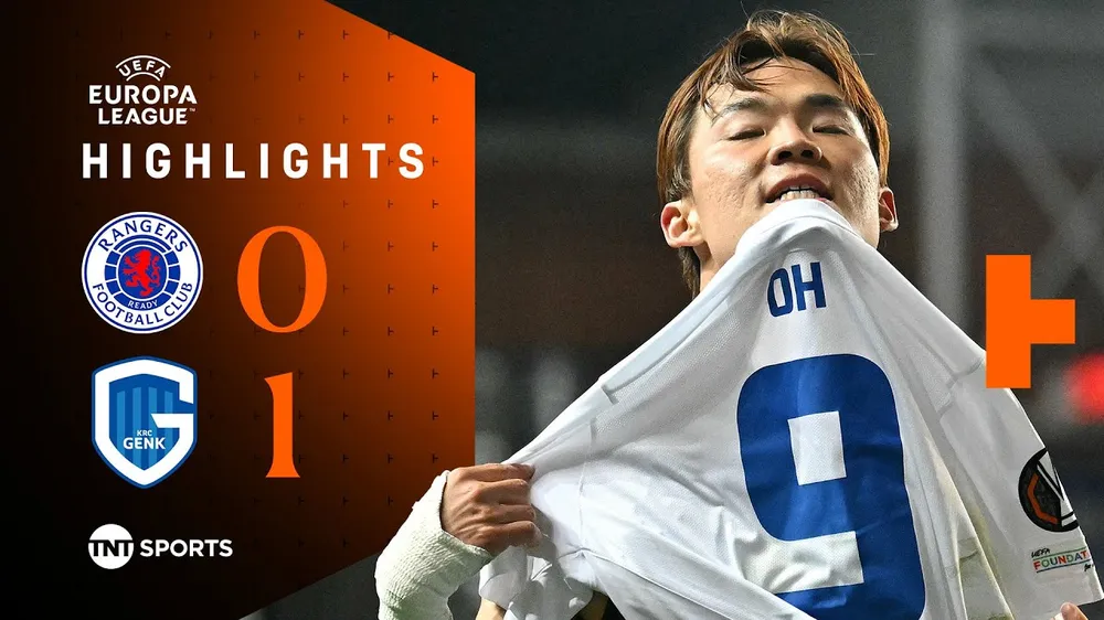 Glascow Rangers vs Genk 0-1: VAR phạt Mohamed Diomande thẻ đỏ, Oh Hyeon-gyu hỏng penalty nhưng kịp chuộc tội ghi bàn duy nhất
