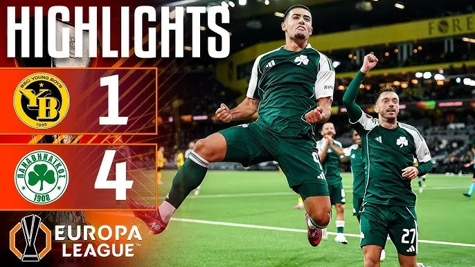 Young Boys vs Panathinaikos 1-4: Karol Swiderski mở tỷ số, Anass Zaroury xuất thần cú hattrick, Saidy Janko ghi bàn danh dự