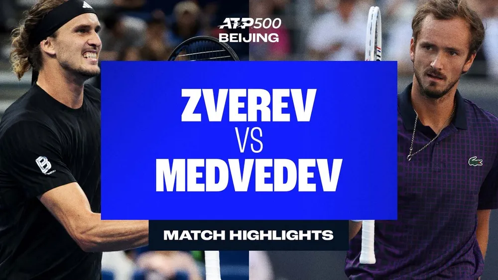 Daniil Medvedev vs Alexander Zverev 6-3, 6-3: Zverev đánh hỏng quá nhiều, Medvedev dễ dàng bước vào bán kết China Open 2025 gặp Learner Tien