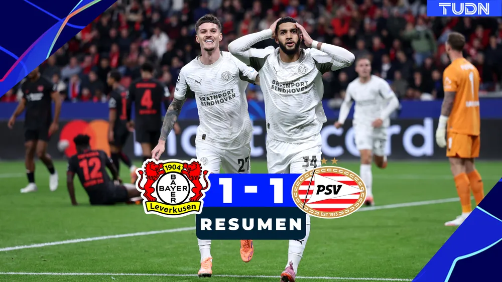 Leverkusen vs PSV 1-1: VAR ngăn Ivan Perisic khai bàn, Christian Kofane chớp thời cơ mở bàn, Guus Til tỉa ngang, Ismael Saibari sút căng gỡ hòa