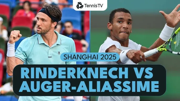 Arthur Rinderknech vs Felix Auger-Aliassime 6-3, 6-4: Thắng Auger-Aliassime dễ dàng, Rinderknech chờ đón đối thủ là Daniil Medvedev hoặc Alex de Minaur ở bán kết Shanghai Masters 2025