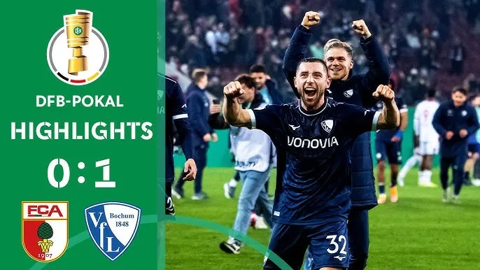 Augsburg vs VfL Bochum 0-1: Farid Alfa-Ruprecht kiến tạo, Gerrit Holtmann lập công giành vé đi tiếp vòng 1/8 DFB Cup