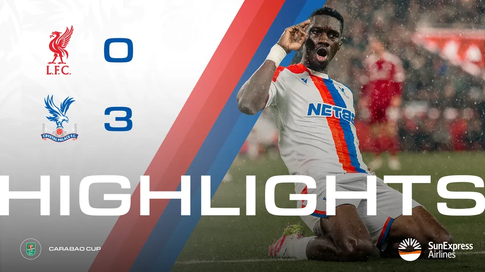 Liverpool vs Crystal Palace 0-3: Sarr xuất thần ghi cú đúp phá lưới thủ thành Woodman, Pino góp công chiến thắng bất ngờ trước The Kop