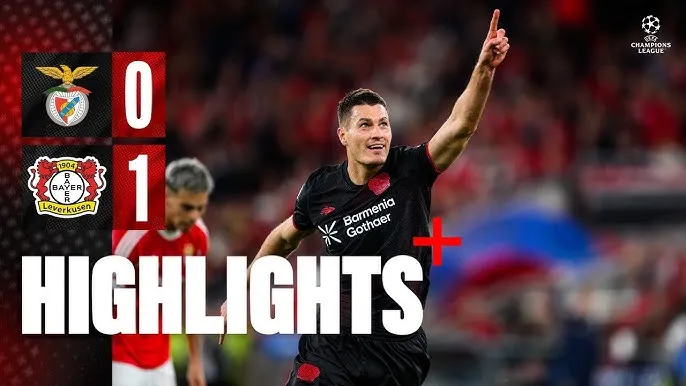 Benfica vs Leverkusen 0-1: Người hùng đến từ vị trí dự bị, Patrik Schick chớp thời cơ đánh đầu hạ HLV Mourinho dù Benfica thi đấu hay hơn nhưng kém duyên 