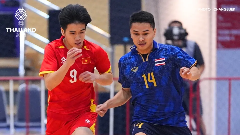 Futsal Việt Nam vs Futsal Thái Lan 1-2: Osamanmusa, Itticha sớm chiếm lợi thế, Đa Hải ghi bàn, Thái Lan đầu bảng, Việt Nam áp chót sau 3 lượt trận