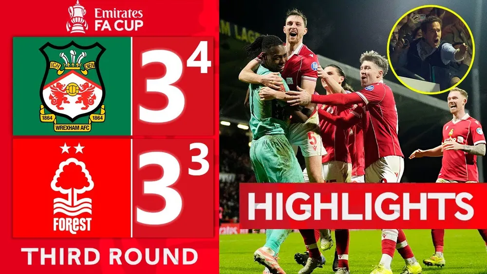 Wrexham vs Nottingham Forest 3-3 (pen 4-3): James McClean, Igor Jesus, Omari Hutchinson hỏng penalty, Wrexham thắng kịch tính loạt penalty