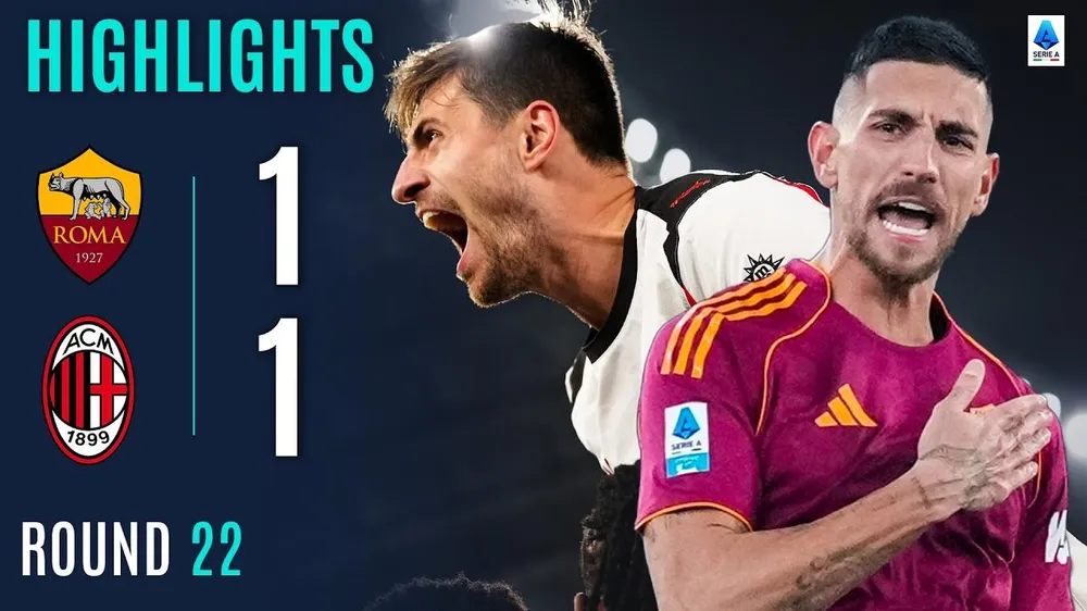 AS Roma vs AC Milan 1-1: Sao Luka Modric kiến tạo, De Winter đánh đầu mở bàn, Bartesaghi chạm tay, Pellegrini cứu thua Roma 
