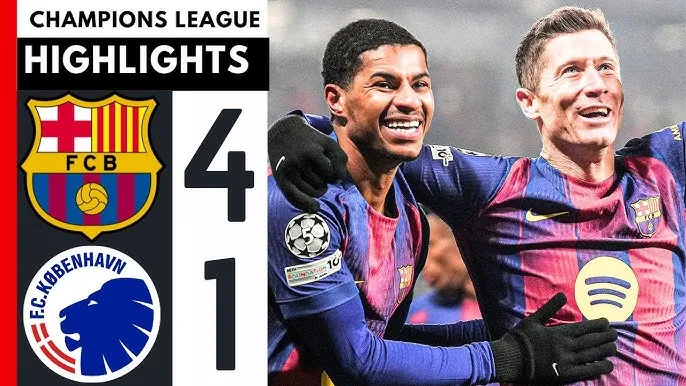Barcelona vs Copenhagen 4-1: Dadason phá lưới Barca nhưng Lewandowski, Yamal, Raphinha, Rashford ngược dòng chiến thắng
