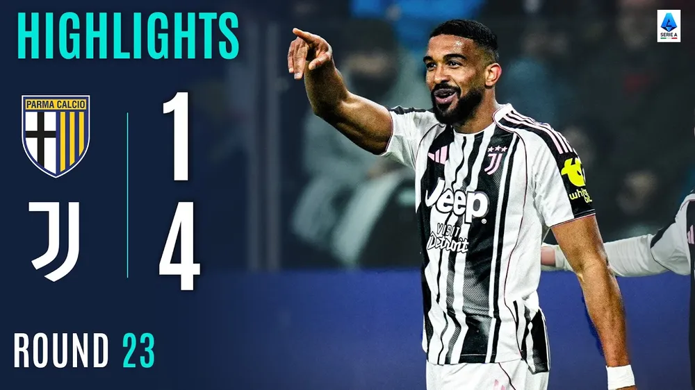 Parma vs Juventus 1-4: Cambiaso phản lưới nhà, Gleison Bremer ghi cú đúp, McKennie, Jonathan David ấn định 3 điểm, Juve vào tốp 4 Serie A