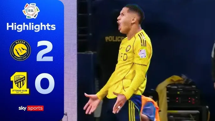 Al Nassr vs Al Ittihad 2-0: Ngôi sao Ronaldo tiếp tục vắng, Sadio Mane mở tỷ số trên chấm penalty, Angelo kịp góp công phút bù giờ cuối cùng