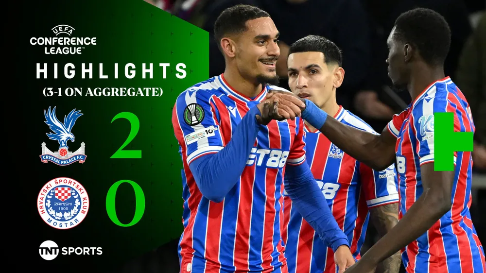 Crystal Palace vs Zrinjski 2-0 (3-1): Maxence Lacroix, Evann Guessand đua tài ghi bàn, Crystal Palace giành vé vòng 1/8 Europa Conference