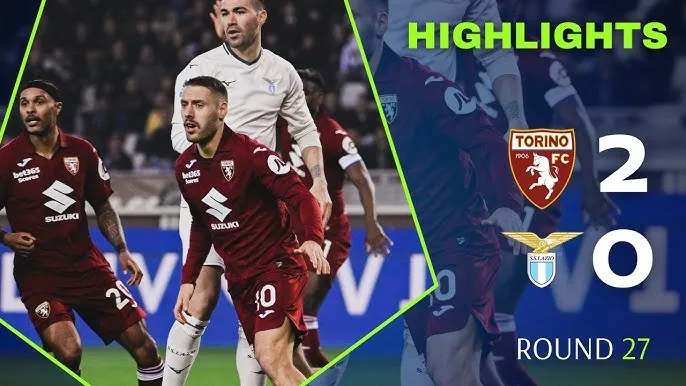 Torino vs Lazio 2-0: Giovanni Simeone, Duvan Zapata đua tài lập công, Torino có 3 điểm quý giá, Lazio chìm sâu vị trí thứ 10 Serie A 