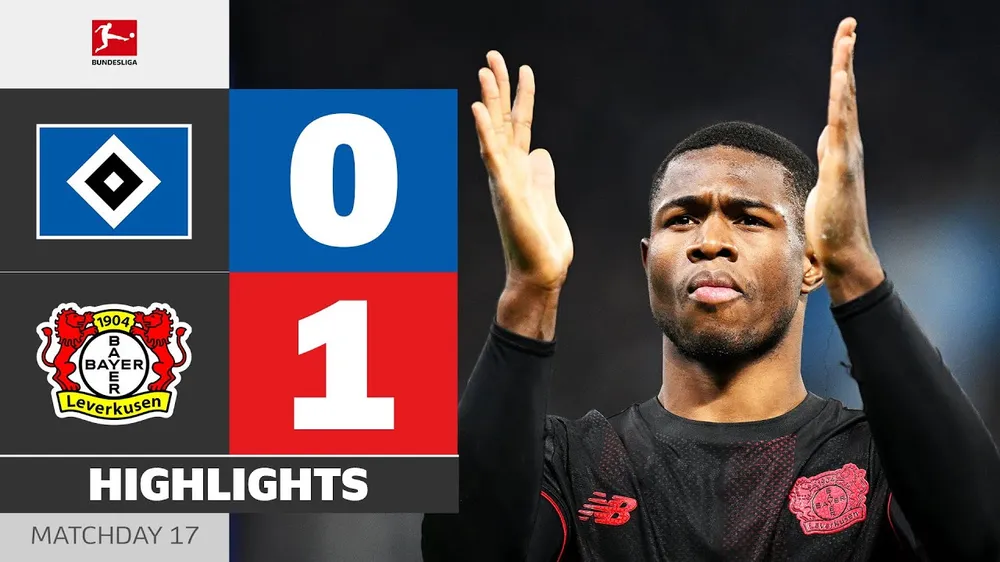 Hamburger vs Leverkusen 0-1: Ibrahim Maza kiến tạo điệu nghệ, Christian Kofane chớp thời cơ ghi bàn duy nhất, bỏ túi 3 điểm