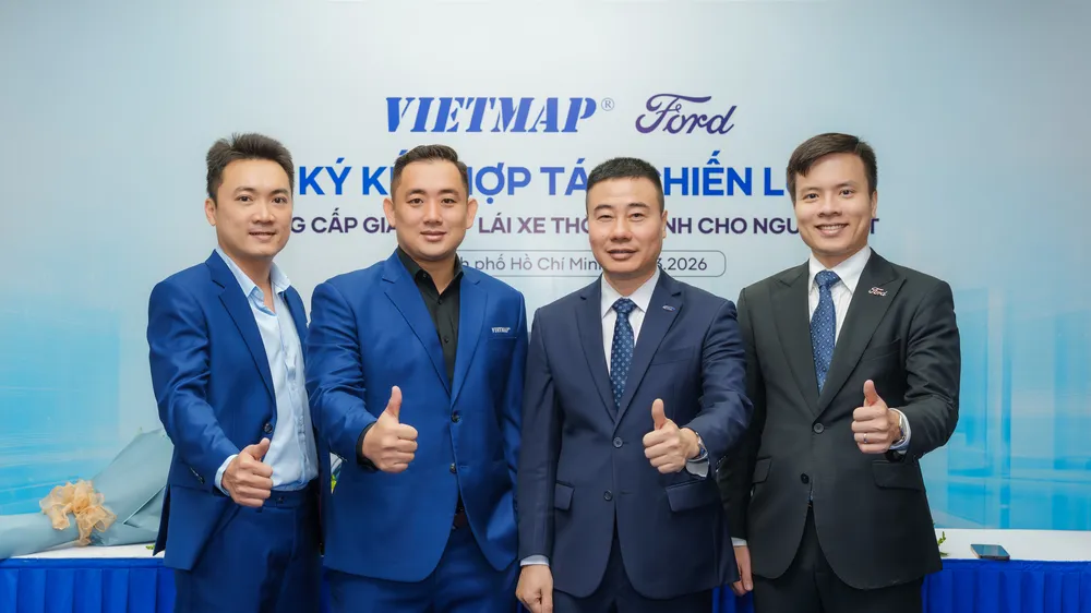Ford Việt Nam, Vietmap hợp tác cung cấp thêm giải pháp hỗ trợ lái xe thông minh 