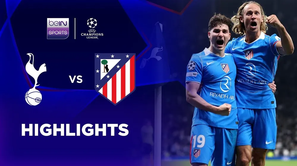 Tottenham vs Atletico Madrid 3-2 (5-7): Alvarez, Hancko lập công nhưng Kolo Muani, Xavi Simons chốt hạ vé gắp Barca ở tứ kết