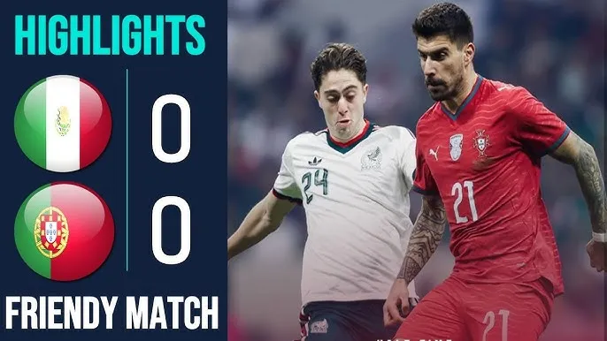 Giao hữu, Mexico vs Bồ Đào Nha 0-0: Bất phân thắng bại, không Ronaldo, Bruno Fernandes, Conceicao, Felix, Ramos tịt ngòi, HLV Martinez đau đầu