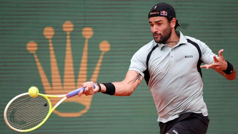 Daniil Medvedev vs Matteo Berrettini 0-6, 0-6: Medvedev bị loại, Berrettini gặp Joao Fonseca hoặc Arthur Rinderknech ở vòng 3 Monte Carlo
