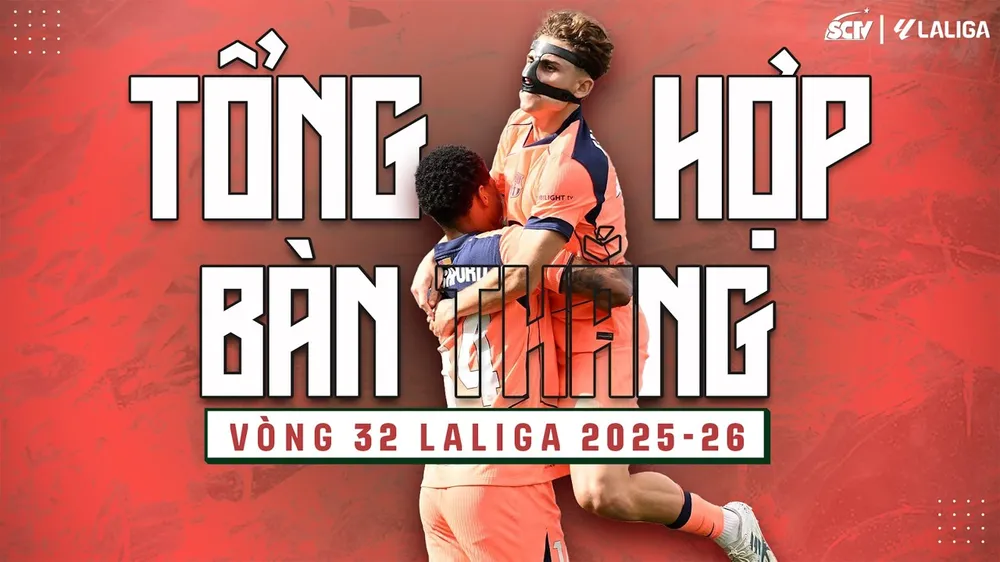 Vinicius, Fermin Lopez, Rashford, Balaguero, Pepe, Iglesias, Camello, Lejeune, Zurawski, Oyarzabal, Oskarsson,... phá lưới vòng 32 La Liga 