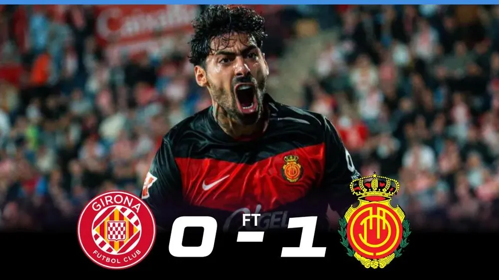 Girona vs Mallorca 0-1: Johan Mojica treo bóng như mơ, Samu Costa đánh đầu cận thành ghi bàn duy nhất, Mallorca xếp trên Girona