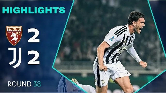 Torino vs Juventus 2-2: Dusan Vlahovic xuất thần cú đúp, Cesare Casadei, Che Adams ngược dòng chia điểm, Juve xếp vị trí thứ 6 Serie A