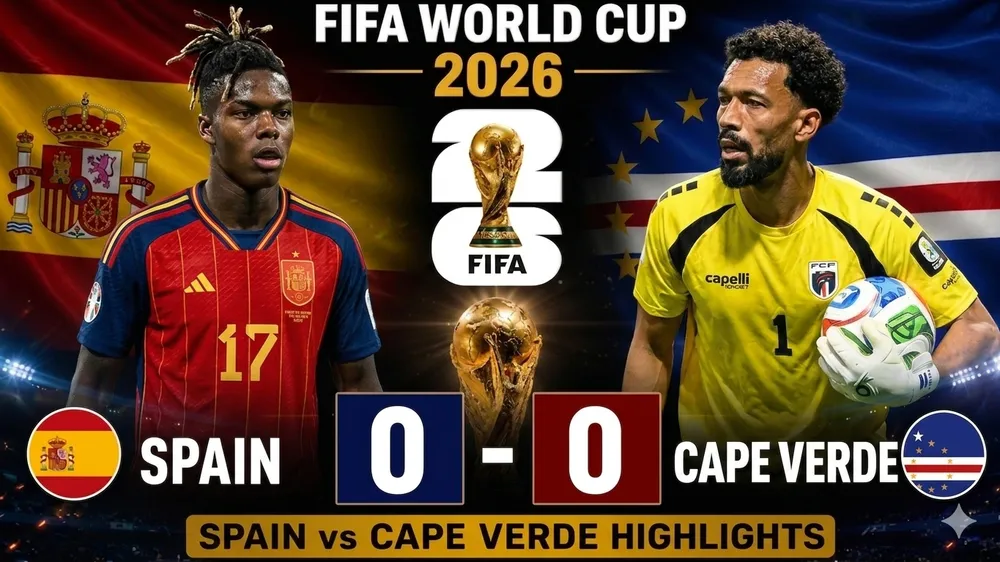 Tây Ban Nha vs Cape Verde 0-0: Dàn công Oyarzabal, Gavi, Cucurrella, Torres, Yamal tịt ngòi, "người nhện" Vozinha sắm vai người hùng