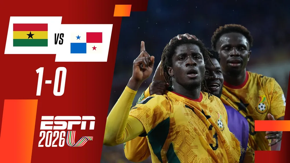 Ghana vs Panama 1-0: Asante kiến tạo, Yirenkyi vụt sáng phút bù giờ cuối cùng giành gọn 3 điểm đầu tay ngày xuất quân