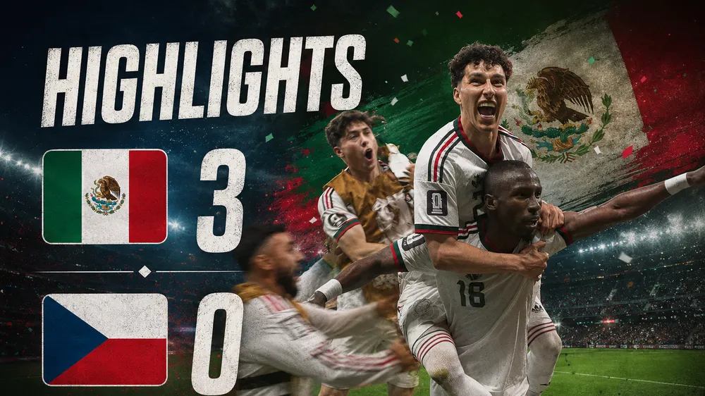 CH Czech vs Mexico 3-0: Hiệp 2 bùng nổ, Chavez, Quinones, Fidalgo lập công, Mexico bước tiếp vòng 1/6, tiễn CH Czech rời giải với vị trí bét bảng A