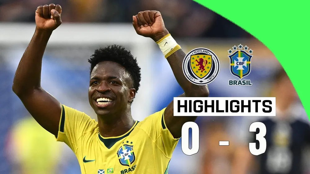 Brazil vs Scotland 3-0: Guimaraes kiến tạo đỉnh cao, Vinicius Junior ghi cú đúp, Matheus Cunha lập công, HLV Ancelotti bước tiếp vòng 1/16 