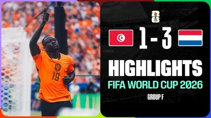 Hà Lan vs Tunisia 3-1: Ellyes Skhiri sớm phản lưới nhà, Brian Brobbey, Van Hecke lần lượt tỏa sáng, Hà Lan gặp Morocco ở vòng 1/6 World Cup