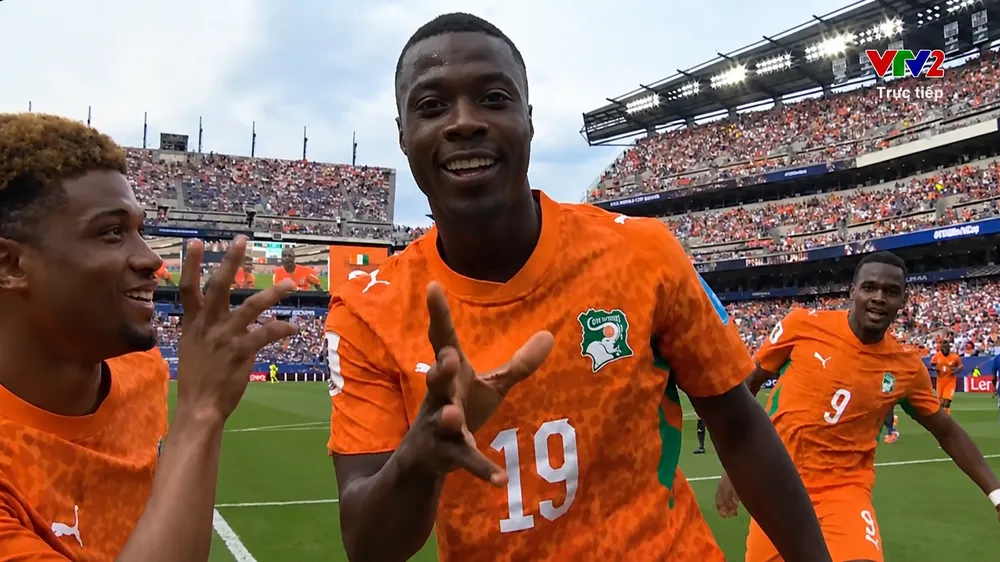 Sai lầm hàng phòng ngự Curacao, Yan Diomande căng ngang, Nicolas Pepe đệm bóng cận thành mở tỷ số