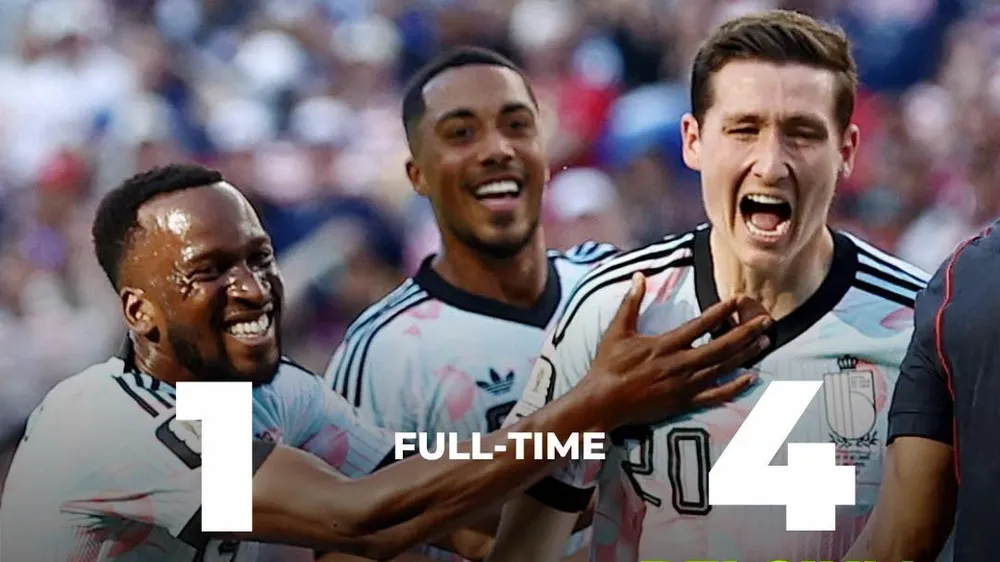 Mỹ vs Bỉ 1-4: De Ketelaere ghi cú đúp, Vanaken, Lukaku ấn định vé gặp Tây Ban Nha ở tứ kết World Cup 2026 
