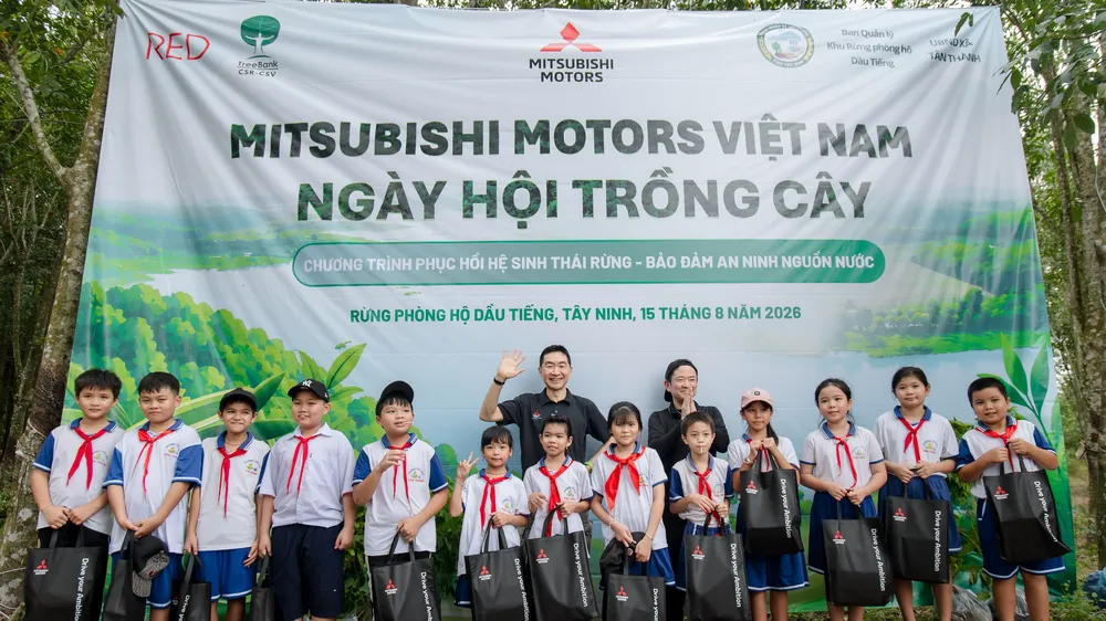 5.000 cây xanh nối dài hành trình kết nối cộng đồng của Mitsubishi Motors Việt Nam